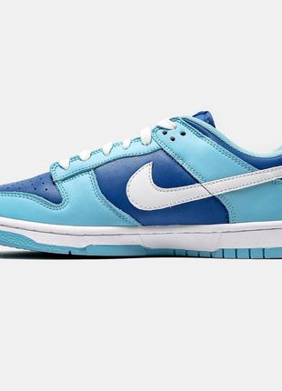 Dunk low blue8 фото