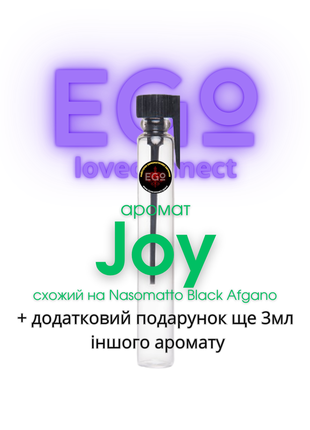 3мл пробник мужского парфюма с феромонами ego loveconnect joy.1 фото