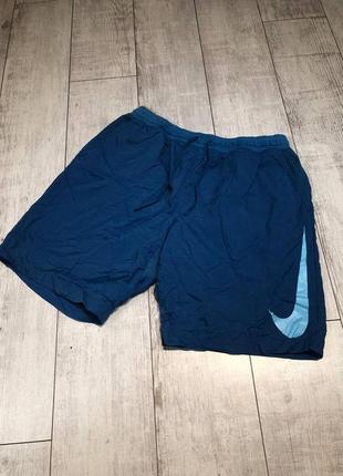 Шорти нейлонові nike big swoosh1 фото