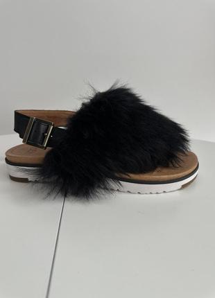 Ugg босоніжки оригінал натуральне хутро2 фото