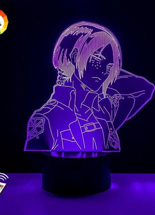 Нічник-світильник 3d "ісвіт" 20х17 см 3dtoyslamp (2000002624608)