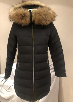 Пуховик. парка.пуховое пальто moncler (135-)