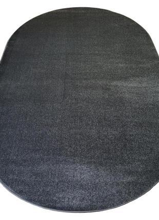 Ковер овальный 1.5 х 2.3 м espresso l.grey / l.grey 00000a