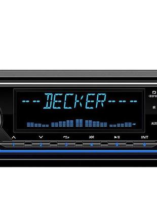 Автомагнитола  decker mdr-124 bt