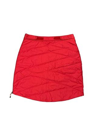 Jack wolfskin insilted quilted skirt современная утепленная повседневая юбка с наполнителем джек вольфскин2 фото