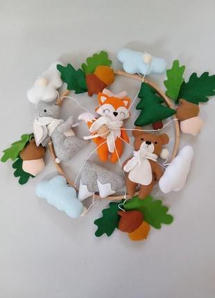 Мобіль з фетру