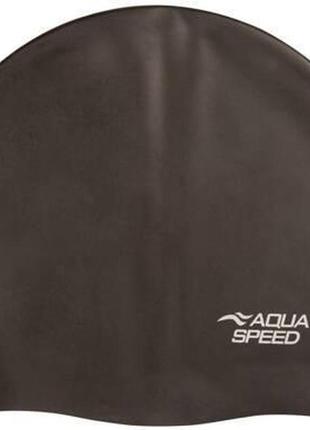 Шапочка для плавания aqua speed mono xl 3869 черный уни osfm 279-07