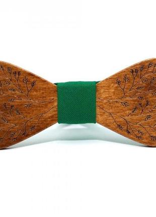 Дерев'яна краватка-метелик 10х4,5 см gofin wood дерев'яний (2000000306438)