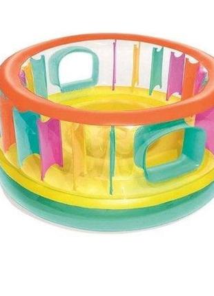 Надувний батут bestway 52262 "bounce jam bouncer", 180 х 86 см