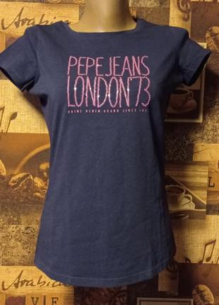 Бавовняна фірмова футболка pepe jeans,p.m1 фото