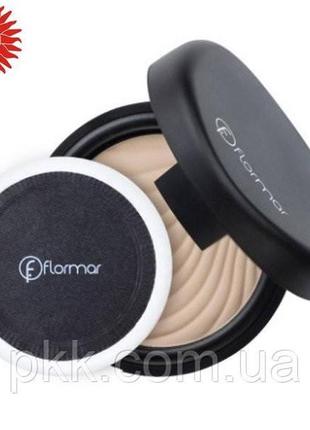 Пудра для обличчя flormar compact матувальна no 92 medium soft peach 33.6 гр. flormar бежевий (2000002539612)