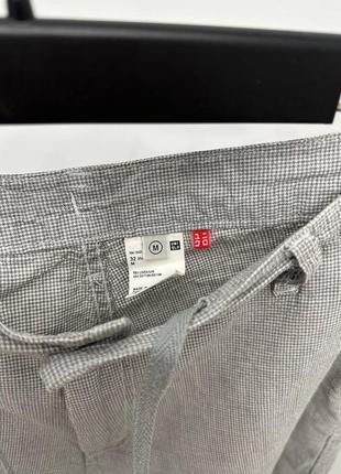 Чоловічі льняні брюки uniqlo | ціна 450 грн5 фото