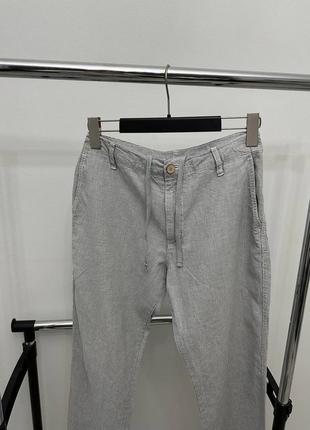 Чоловічі льняні брюки uniqlo | ціна 450 грн2 фото