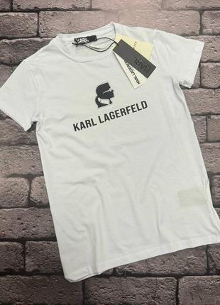 Женская футболка karl lagerfeld1 фото