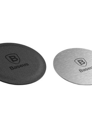 Пластина для магнітного автотримача baseus magnet iron suit silver (acdr-a0s)