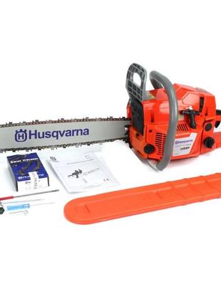 Бензопила хускварна husqvarna 365 (3.5 квт, шина 45 см) цепная пила хускварна 3657 фото