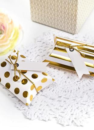 Упаковочные, подарочные картонные коробочки 14x10 см. для ювелирных изделий.