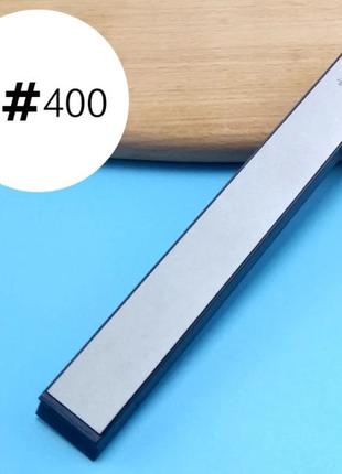 Точильный брусок с алмазный покрытием #400 для заточки ножей.1 фото