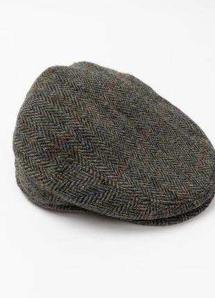 Harris tweed sergio wool hat вовняний капелюх / кашкет6 фото