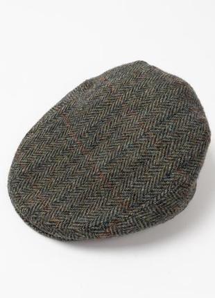 Harris tweed sergio wool hat вовняний капелюх / кашкет5 фото