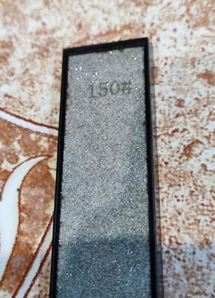 Точильный брусок с алмазный покрытием #150 для заточки ножей и инструментов.2 фото