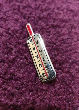 Брошка медична «термометр».3 фото