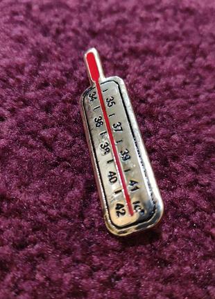 Брошка медична «термометр».2 фото