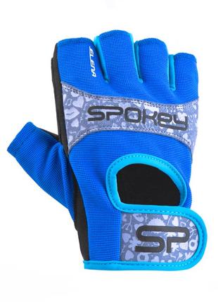 Женские перчатки для фитнеса (921311) m spokey синий (2000000281339)