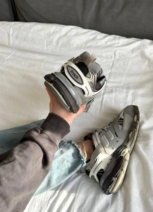 Кроссовки balenciaga track gray premium4 фото