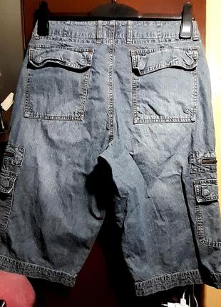 Брендовые, джинсовые шорты, бриджи карго.3 фото