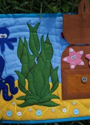 Масажно-ігровий килимок 'море'.5 фото