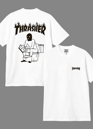 Thrasher футболка трешер трашер2 фото