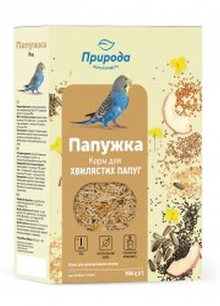 Папужка йод 500 гр корм для хвилястих папуг