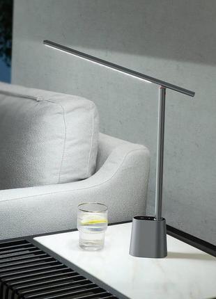 Настольная лампа baseus smart eye series charging folding reading desk lamp smart light (dgzg-0g3 фото