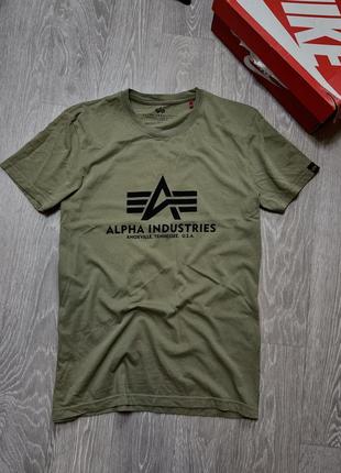 Футболка alpha industries