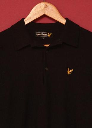 Lyle & scott рр m свитер из шерсти shawl collar3 фото