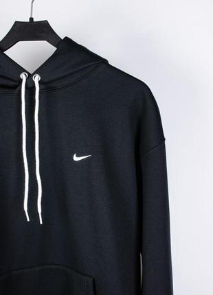 Nike nk solo flc hoodie black.5 фото