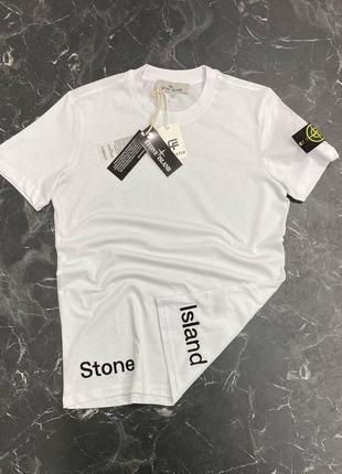 🥛шикарная футболка stone island👕