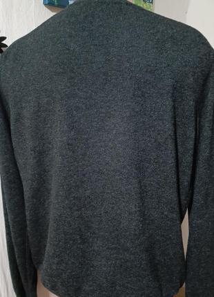 Полушерстяной мягкий мужской свитер р. 463 фото