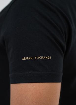 Футболка мужская armani exchange ax-7246 black 3xl4 фото