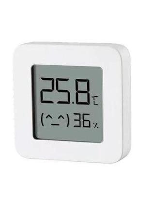 Термометр гігрометр xiaomi mijia датчик температури та вологості bluetooth thermometer 2 white (lywsd03mmc)