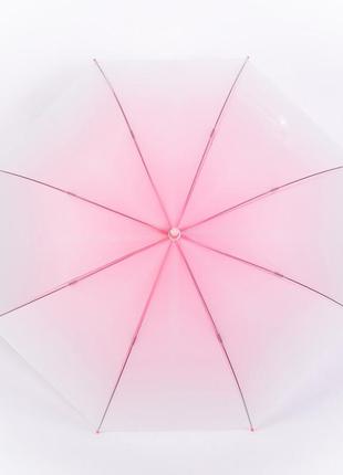 Детский зонт rst rst079 pink градиент полуавтоматический4 фото
