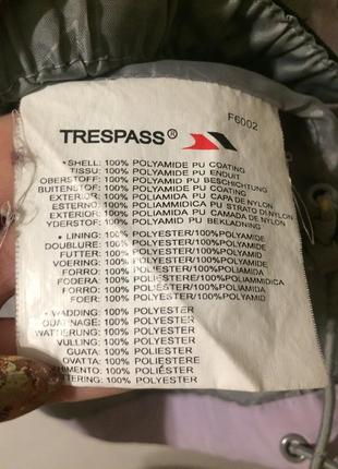 Trespass kaps-x куртка лыжная7 фото