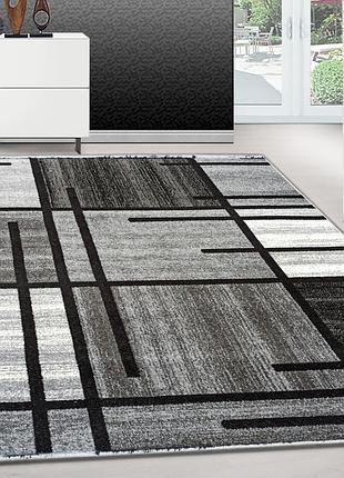 Ковер 3.0 х 4.0 м espresso l.grey / d.grey 02239a