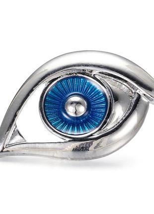 Брошка медична «око блакитне».