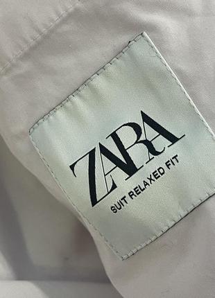 Стильный нежный пиджак zara , хлопок 100%2 фото