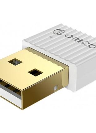 Bluetooth-адаптер orico usb bluetooth 5.0 приёмник передатчик для компьютера, ноутбука white (bta-508)