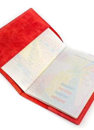 Обкладинка на паспорт / travel around the world / червоний2 фото