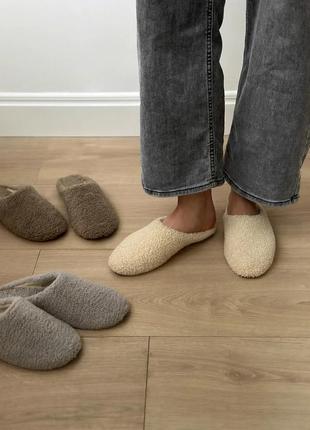 Twins обувь мюли женские teddy серые  размер 365 фото