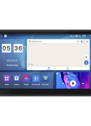 Штатна магнітола lesko для ford transit connect i рестайлинг 2009-н.в. екран 9" 4/64gb carplay 4g wi-fi gps